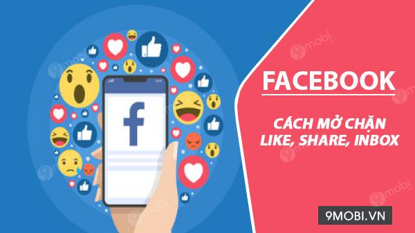 cach mo chan like share inbox facebook 4