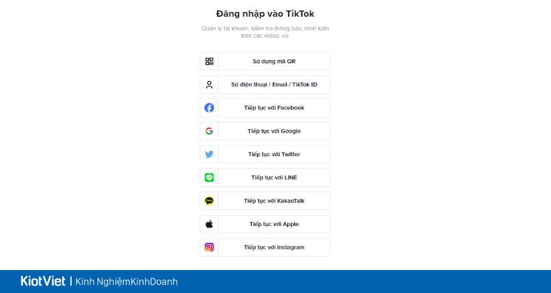 Hướng dẫn đăng ký tài khoản TikTok Shop