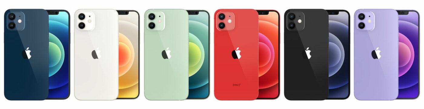 iPhone 12 - Tất cả các màu sắc