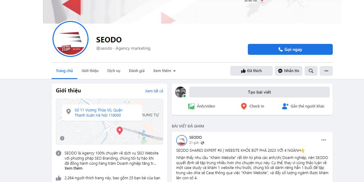 quản lý fanpage-SEODO Agency