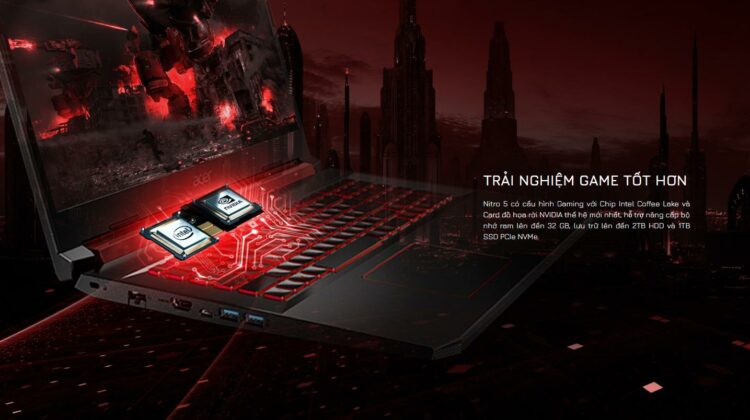 Laptop Gaming Acer Nitro 5 AN515-54-595D